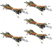 5sets 65pcs Breadboard Jumper Cables Jump Code Wire Kit Set Breadboard Wires Connector