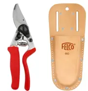 FELCO 7 One-hand pruning shear + Felco 910 Leather Holster - Revolving Handle