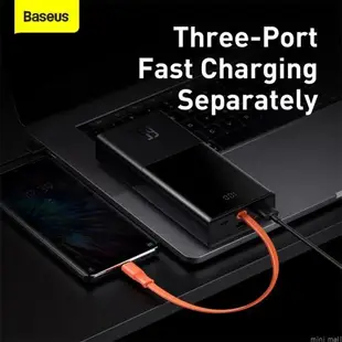 Baseus 65W Power Bank 20000mAh USB C PD Quick Charge Fast
