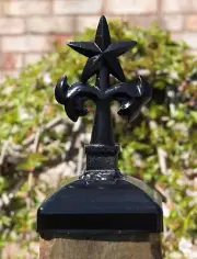 Star Post Cap for 4x4 Wood Post (3-1/2" Actual), Texas Star Post Top