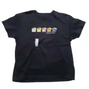 Vintage Paul Frank Julius Short Sleeve Top, Black, Large