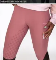 NWT 26R ROMFH ladies Vida pull on breeches Dusty Pink