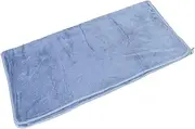 Bath Towel, 70 X 140cm Quick Drying Coral Fleece Towel, Hand and Machine Washable, Multipurpose Bath Sheet for Hotel, Pool, Fitness, Beach, Bathroom (Gray Blue)