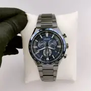 Citizen Attesa Titanium eco-drive solar radio 10ATM men's watch CB5967-66L