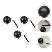 3 Pcs Inflatable Hammers Toys PVC Giant Pounding Mallet Child Props