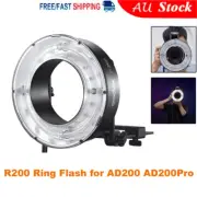Godox R200 200Ws Ring Flash Head Macro Speedlite for AD200 AD200Pro Flash