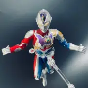 Ultraman Decker Flash Type. Sound Action Figure. BANDAI. 7inches