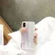 ins冷淡風粉色鐳射iphone8plus手機殼11pro簡約純色6s蘋果xs/7p女