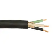 250' 18/3 SJOOW Portable Power Cable Flexible CPE Jacket Black 300V