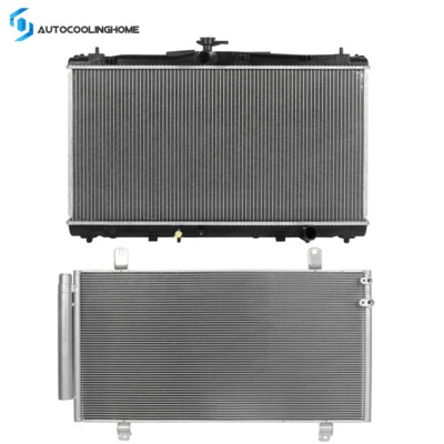 Cooling Radiator And AC Condenser For 13-18 Toyota Avalon 2012-2017 Toyota Camry (for: Lexus)