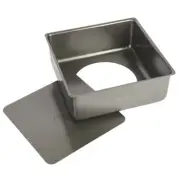 MasterCraft Heavy Loose Base Square Deep CakePan 21cm