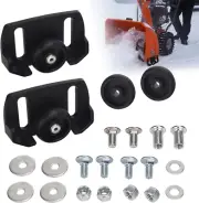 Universal Roller Skid Snow Blower Shoes W/Hardware Craftsman, MTD, Cub C-Ade
