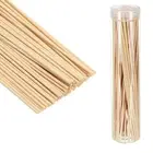 30CM/12Inch Reed Diffuser Stick, 100 Pack Refill Sticks with PET Bottle, Wood