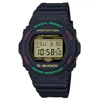 在飛比找PChome24h購物優惠-CASIO G-SHOCK 經典復古歡樂聖誕紅綠雙色設計運動