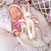 在飛比找蝦皮商城精選優惠-12寸超級仿真嬰兒30cm重生娃娃全搪膠安撫玩偶哄睡神器人形