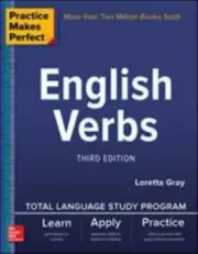 Practice Makes Perfect: English Verbs - WORKBOOK - 3rd Edition - NEW