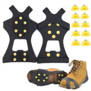 Ice Cleats - Snow Grips Crampons Anti-Slip Traction Cleats Ice & Snow Gripper...