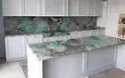 Amazonite Counter Slab / Green Stone Kitchen Island Slab Top / Home Interior Top