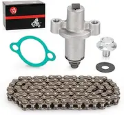 Cam Timing Chain & Tensioner w/Gasket For Yamaha Timberwolf 250 YFB250 MOTO-4 YFM 200 250 BearTrack Big Bear Bruin 250 YFM250 TW200