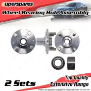 2x Front Wheel Bearing Hub Ass for Kia Rio JB 1.4 1.6L G4EE G4ED I4 2005-2011