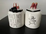 Rae Dunn Wizard of Oz "There's No Place Like Home", Canister - 1 Canister
