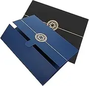 TEHAUX Certificate Paper Holders Pack a Size Paper Protector Frames for Diplomas Vertical or Horizontal Office Home Decor
