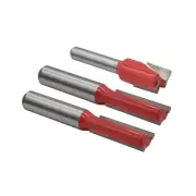 19659 Router Bit Set Includes 1/4" x 1/2" , 1/2" x 1/2" x 1-1/2", 1/2" x 2-1/2"