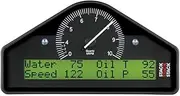 Stack ST8100M-038i Black 0-3-8k RPM Invert Dash Timer Display