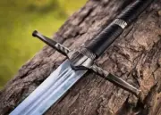The Witcher Sword of Geralt of Rivia sword witcher sword sheath & wall mount