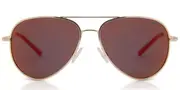 Polaroid PLD 6012/N Polarized J5G/OZ Men's Sunglasses Gold Size 56