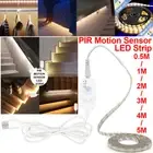 5V USB PIR Motion Sensor LED Strip Smart Dimmable LED Strip LED Cabinet Light AU