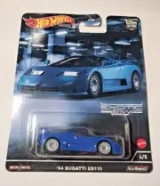 Hot Wheels Exotic Envy Car Culture 1994 Bugatti EB110 Diecast 1:64 - BRAND NEW