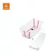 stokke Flexi Bath Bundle Tub with Support 3 摺疊式浴盆套裝（含初生嬰兒浴架）-透明粉