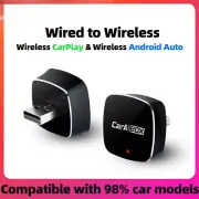 2in1 Wireless CarPlay Dongle Wireless Auto Adapters AI Smart Box Car Intelligent