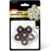 Tyche 6 Blades Head Shaver Blade #HSHD02