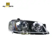 Black Head Lamp Drivers Side Certified Suits Ford Territory SX/SY 2009 to 2011 (for: Ford)