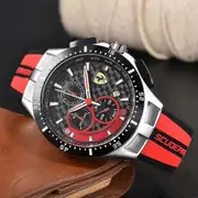 Fashion Men's sports running seconds, timing tape, business blockbuster, cool FE blockbuster, quartz full function watch --Uki Blue