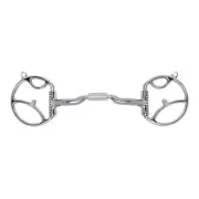 Myler Bits Myler Western 2 Hook Low Port Comfort Snaffle