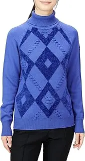 [Callaway] C22218203 Women's Turtleneck Knit (Heat Storage: Moisture