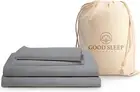 Cal King Sheet Set - 100% Egyptian Cotton Sheets California King Size, 4Pc, 1000