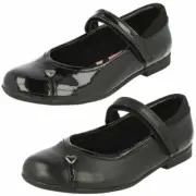 Girls Clarks School Shoes Movello Lo