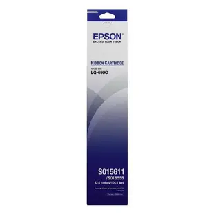 EPSON S015611 原廠色帶 適用 LQ690C LQ-690C