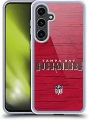Head Case Designs Officially Licensed NFL Distressed Look Tampa Bay Buccaneers Logo Soft Gel Case Compatible with Samsung Galaxy S24+ 5G