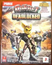 Ratchet Deadlocked Video Game Strategy Guide with DVD Prima Games PS2