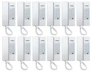 Commax 12 Stations Interphone System TP-12RC - Common talk and paging