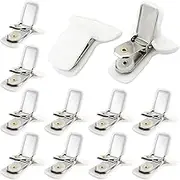 12Pcs Drapery Padded Comforter Clips, Duvet Clips, Non-Slip Quilt Holder Clips, White Padded Clips, Sheet Fixer, Blanket Fasteners to Secure Bedding for Preventing Comforters from Shifting Inside