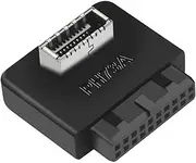 lilila-ree USB 3.2 Gen 1 to USB 3.2 Gen 2 Header Adapter, USB 3.1 Type-E Key-A to USB 3.0 20 Pin Header Converter for Type C Motherboard (Standard Type)