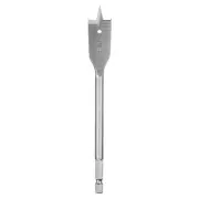 Spade Drill Bit 3/4" Paddle Flat Bits Wood Hole Cutter Silver Tone