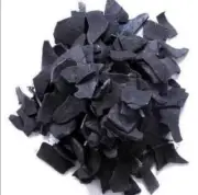 Coconut Shell Charcoal Pure Organic Actvated Carbon Chips 100% Natural 250 g