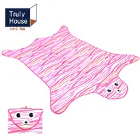 在飛比找PChome24h購物優惠-【Truly House】可愛動物野餐墊/地墊/防潮墊/寶寶